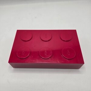 LaCie Brick Desktop Hard Drive Red Ora-Ito Design External HDD Parts Repair Only